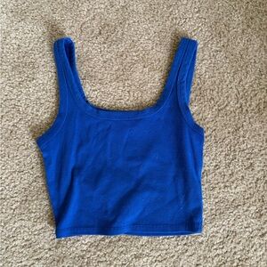 cropped tank top